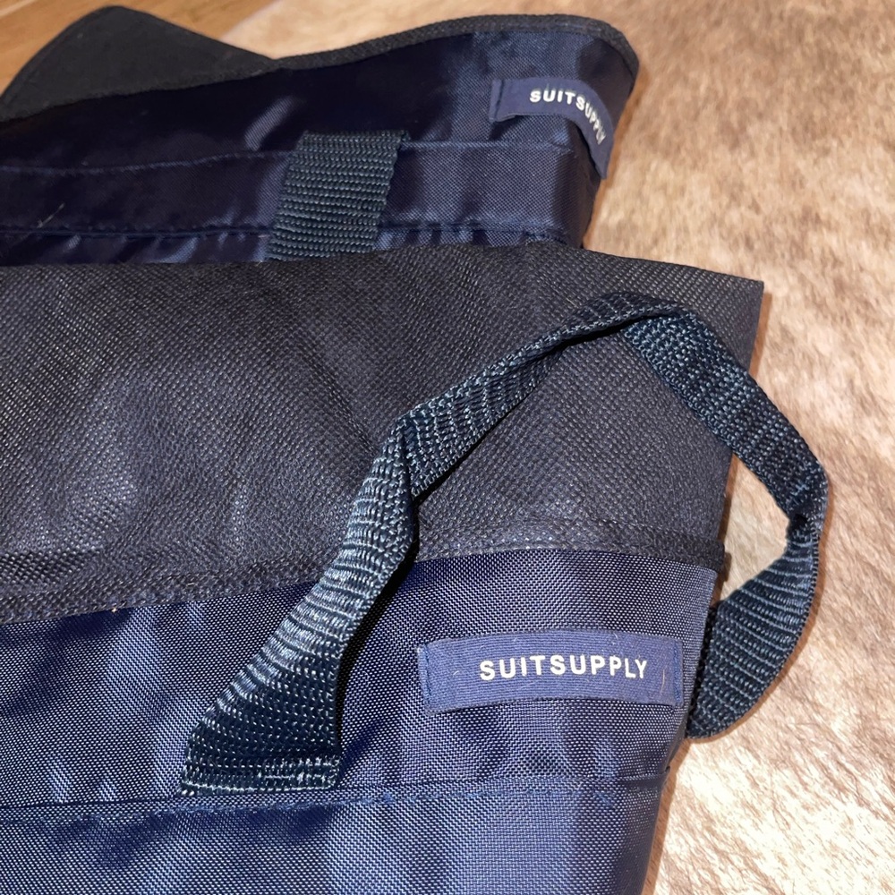 Suitsupply Midnight Blue Duffel Bag